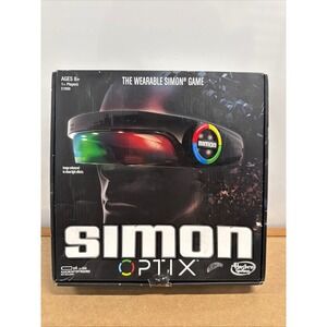 Hasbro Gaming Simon Optix Wearable Electronic Memory Game C1959 Black Headset